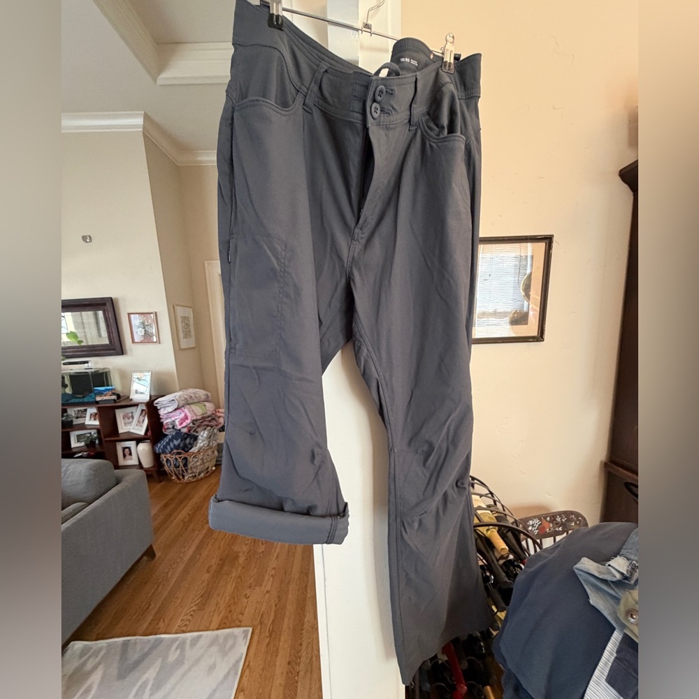 Prana Women's Gray Straight Leg Pants